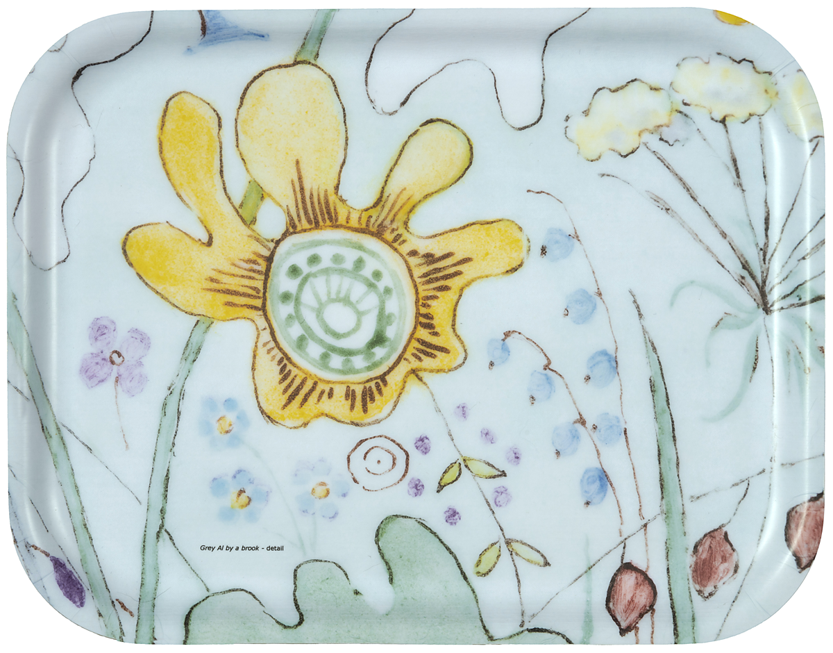 FROQE - TRAY_PLATE_WV - SKU_TRA1236REM3628 - Remembrance_Bowl-Flower - 36x28cm_14.17x11 - TRADITION by Forbicon - Sweden